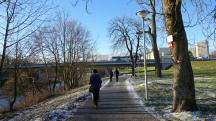  Wanderroute auf der Franz Josef Promenade 